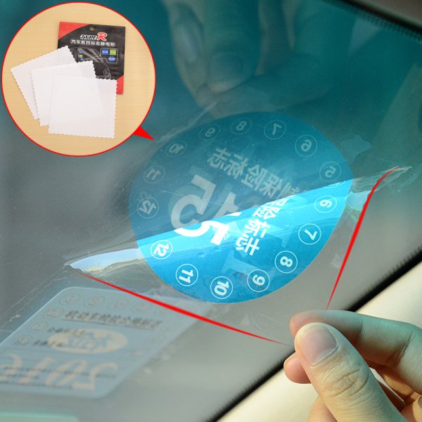 Электростатическая пленка на стекло для видеорегистратора