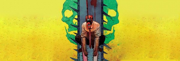 Человек бензопила на рабочий стол