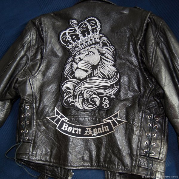 Разрисованные кожаные куртки