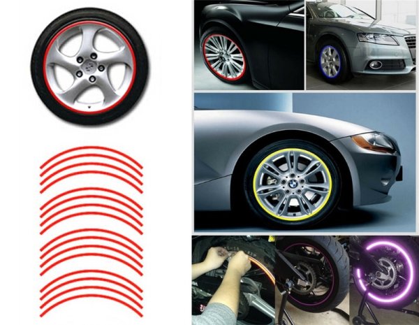 Наклейки на диски авто