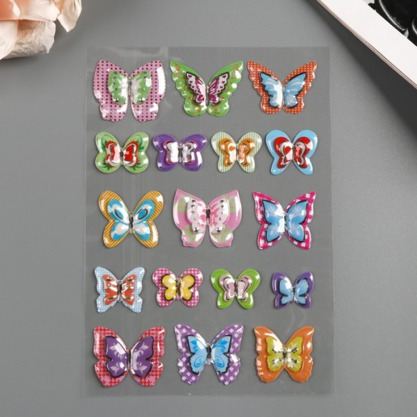 Наклейки объёмные