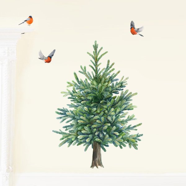 Новогодние постеры на стену