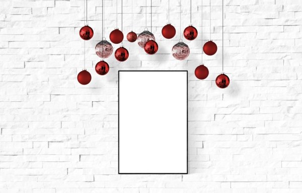 Оригинальный плакат к новому году