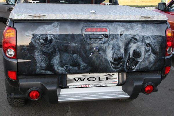 Наклейки на пикап Форд рейнджер