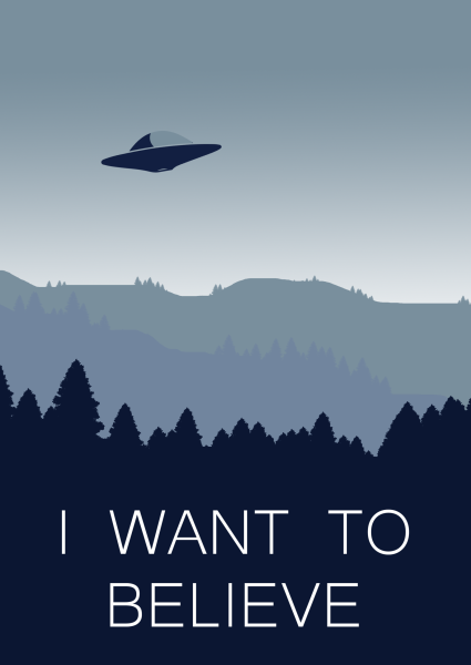 Постер i want to believe