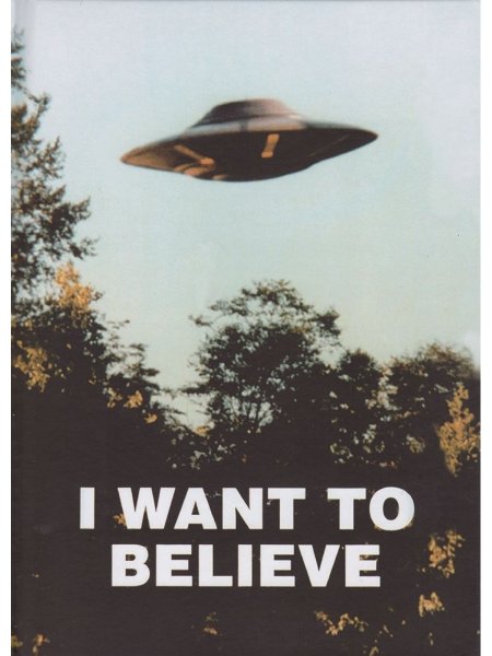 Секретные материалы Постер i want to believe