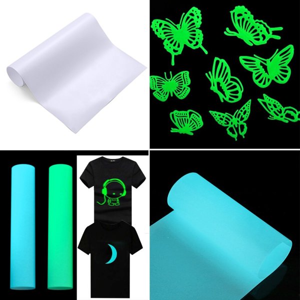 Наклейки на одежду светящиеся в темноте
