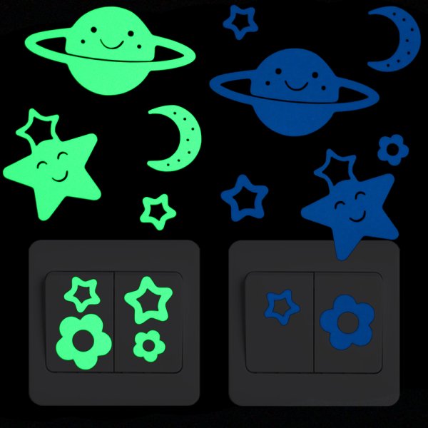 Флуоресцентные наклейки