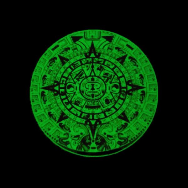 Светящиеся наклейки на стену голубые