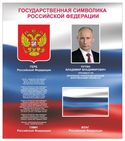 Государственные символы РФ
