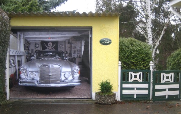 Украшение гаража