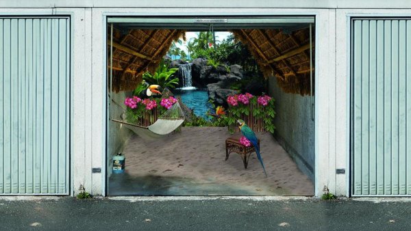 Виниловая наклейка на стену машина