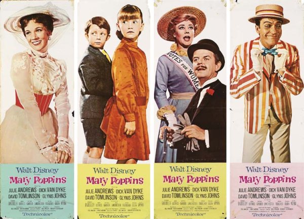 Мэри Поппинс Уолт Дисней 1964