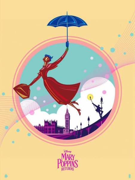 Мэри Поппинс плакат