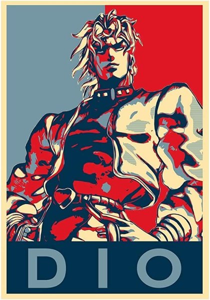 Джоджо Постер дио