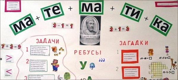 Плакат на день математики