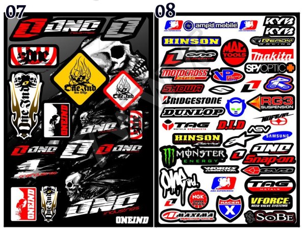 Прикольные наклейки на мотоцикл