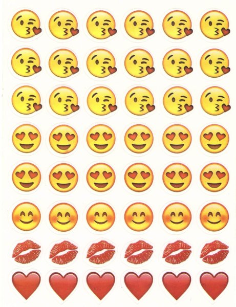Наклейки - смайлики