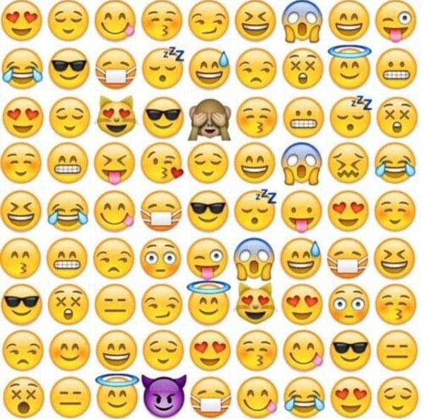 Распечатки для ЛД смайлы