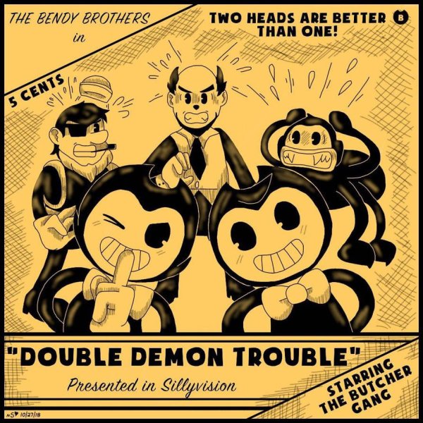 БЕНДИ постеры из игры