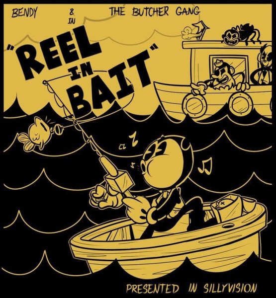 БЕНДИ И чернильная машина постеры