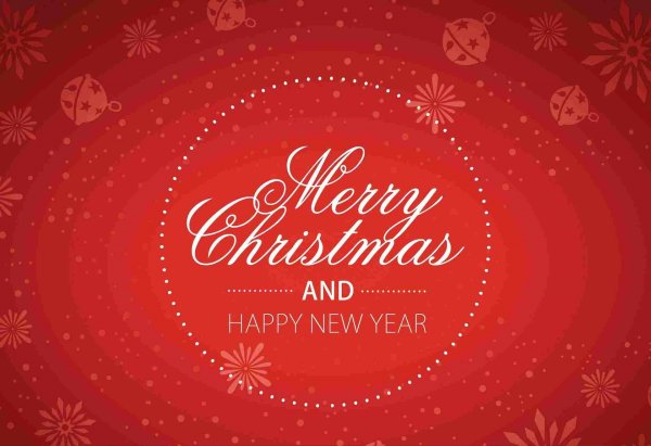 Happy Christmas открытка