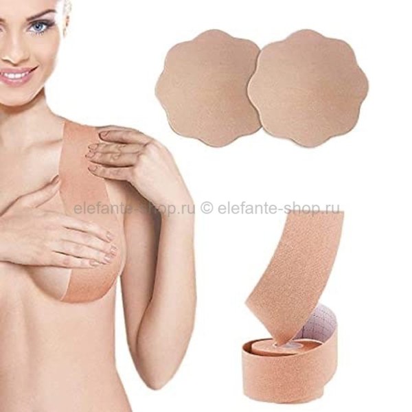 Подтягивающий невидимый бюстгальтер Invisible Push up