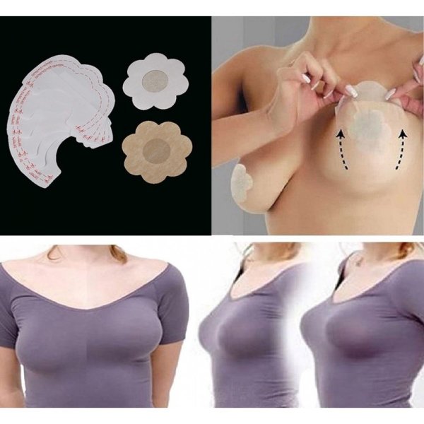 Наклейки на грудь