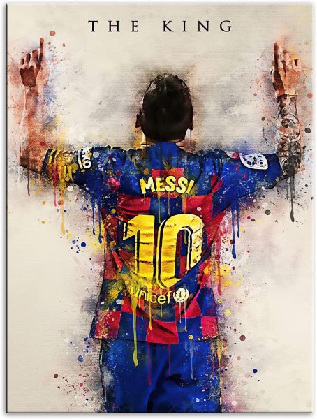Плакат Лионе́ль Ме́сси № 2
