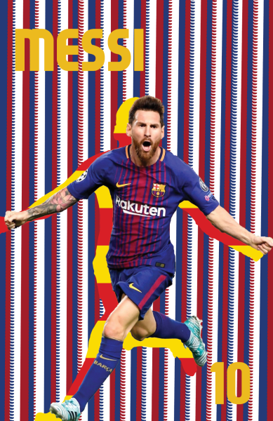 Постеры ретро Месси