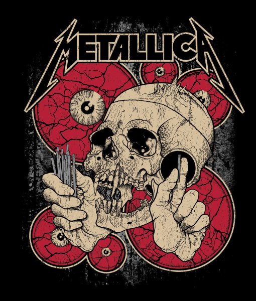 Группа Metallica плакаты