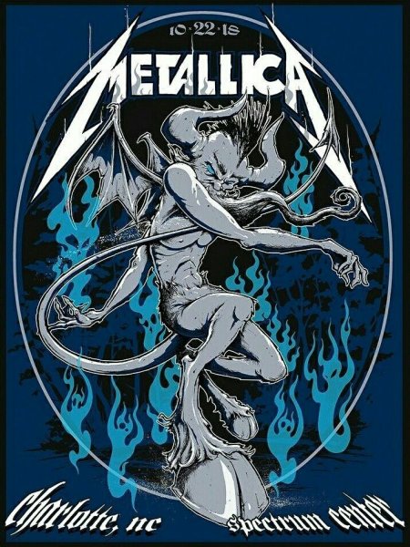 Metallica плакат