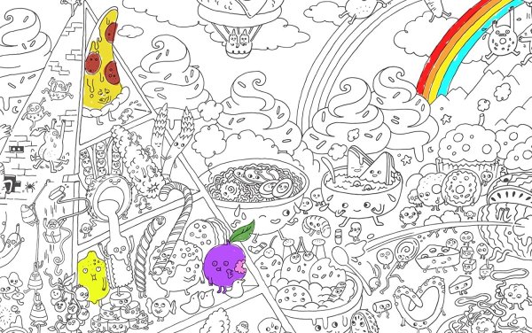 Мега раскраска по экологии