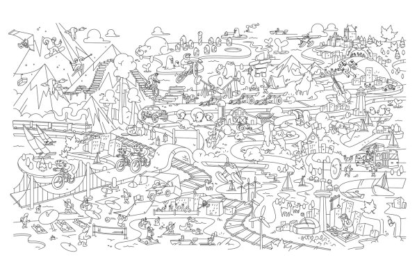 Плакаты на стену раскраска