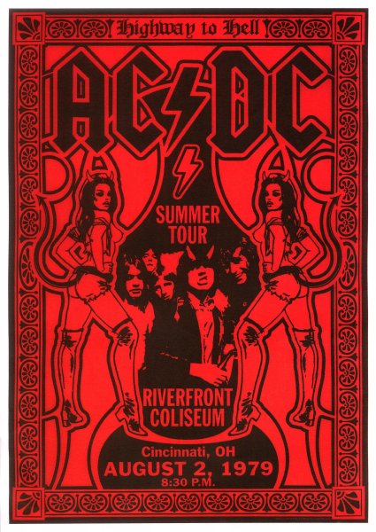 Плакаты рок групп