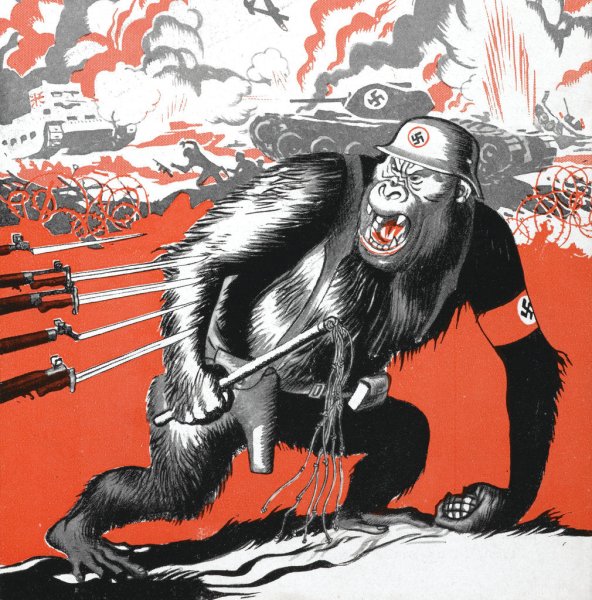 Карикатурные карты Европы первой мировой войны