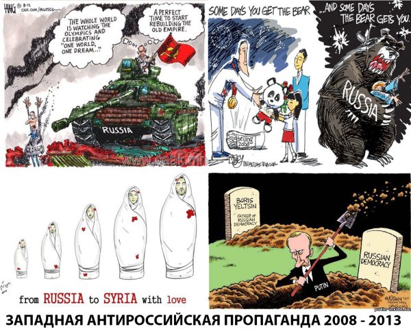 Американские антироссийские плакаты