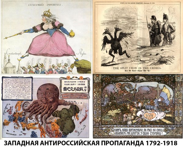 Сатирическая карта Европы 1870