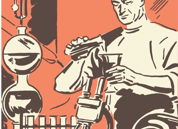 Советские плакаты химия