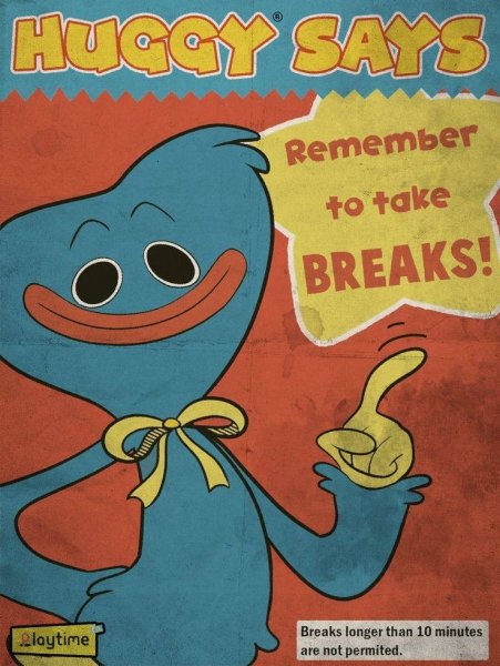 Поппи Плейтайм плакаты из игры