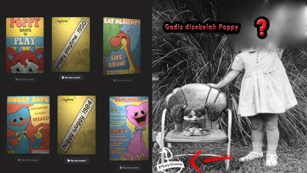 Poppy Playtime плакаты