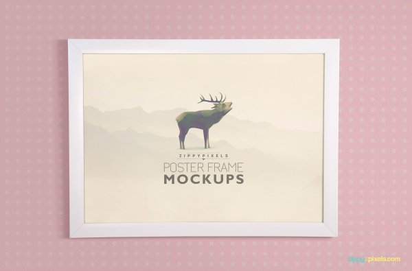 Постер в рамке горизонтальный