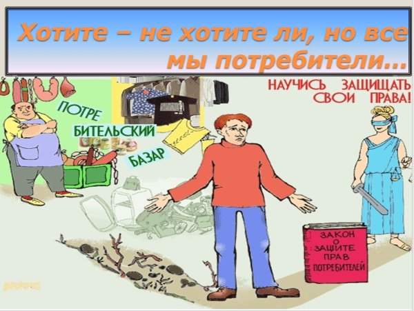 Инфографика права потребителей
