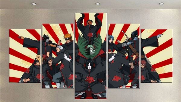 Плакат Акацуки в хорошем качестве