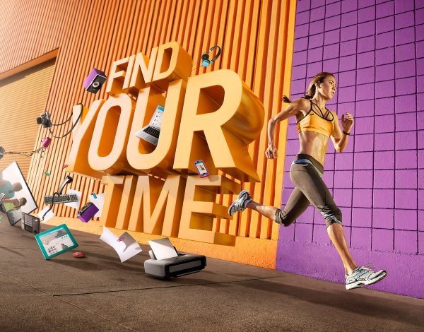 Рекламный Постер фитнес