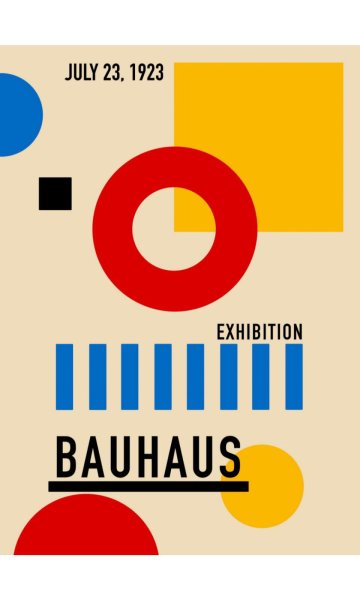 Bauhaus Постер