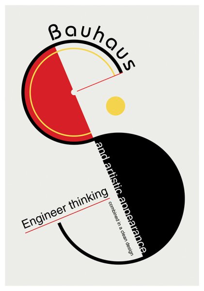 Плакатисты школы Баухауз