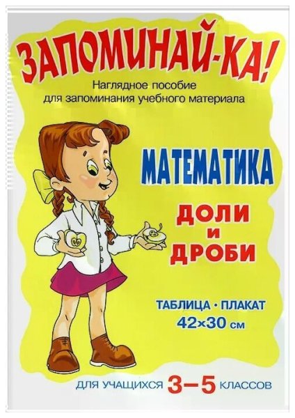 Доли и дроби Запоминайка