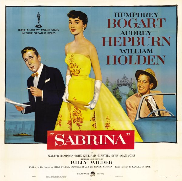 Сабрина фильм 1954 Постер