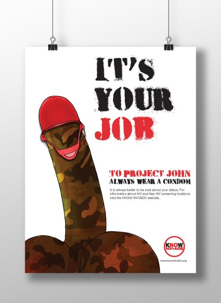 СПИД плакат